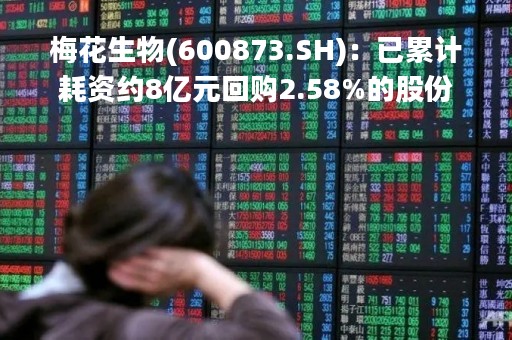 梅花生物(600873.SH)：已累计耗资约8亿元回购2.58%的股份