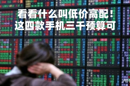 看看什么叫低价高配！这四款手机三千预算可以无脑入