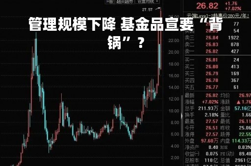 管理规模下降 基金品宣要“背锅”？