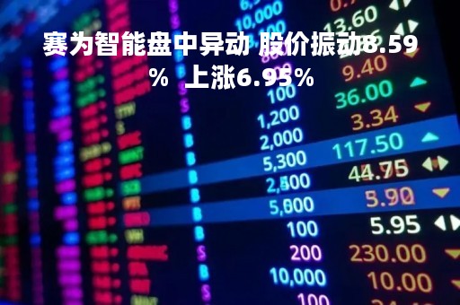 赛为智能盘中异动 股价振动8.59%  上涨6.95%