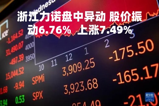 浙江力诺盘中异动 股价振动6.76%  上涨7.49%