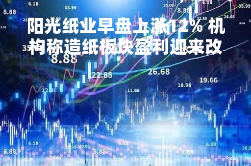 阳光纸业早盘上涨12% 机构称造纸板块盈利迎来改善