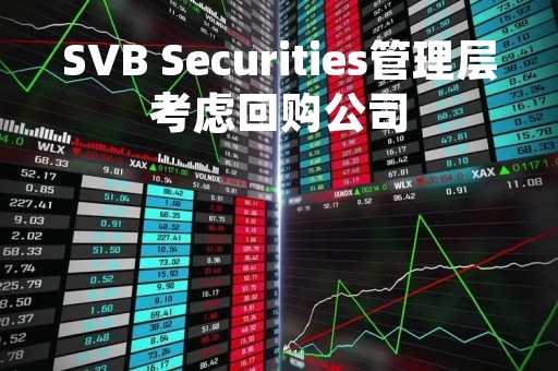 SVB Securities管理层考虑回购公司