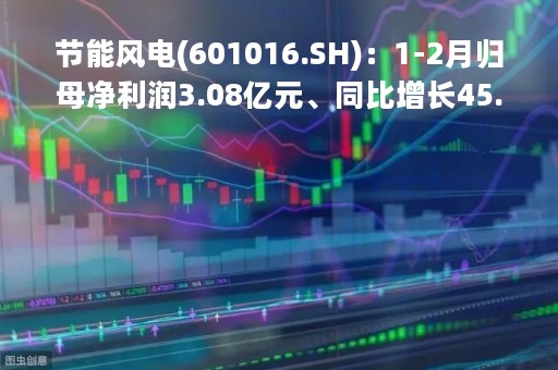 节能风电(601016.SH)：1-2月归母净利润3.08亿元、同比增长45.43%