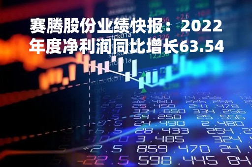 赛腾股份业绩快报：2022年度净利润同比增长63.54%