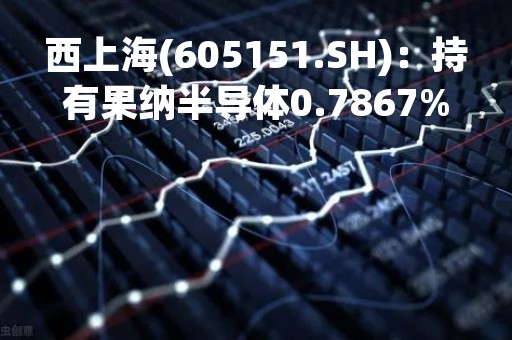 西上海(605151.SH)：持有果纳半导体0.7867%的股权