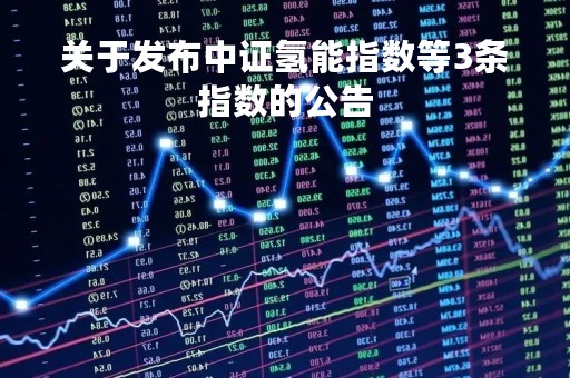 关于发布中证氢能指数等3条指数的公告