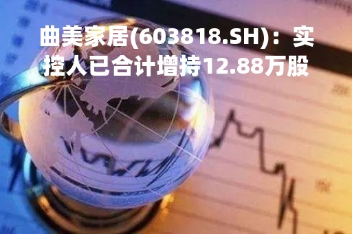 曲美家居(603818.SH)：实控人已合计增持12.88万股