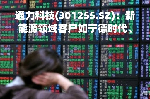 通力科技(301255.SZ)：新能源领域客户如宁德时代、比亚迪等