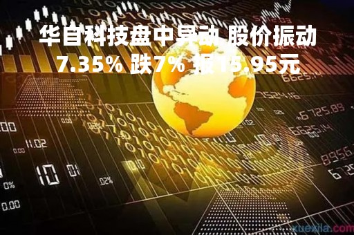 华自科技盘中异动 股价振动7.35% 跌7% 报15.95元