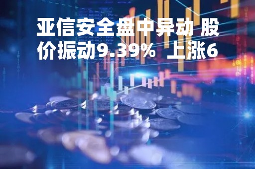 亚信安全盘中异动 股价振动9.39%  上涨6.97%