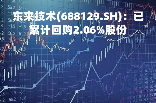 东来技术(688129.SH)：已累计回购2.06%股份