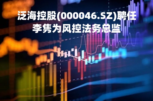 泛海控股(000046.SZ)聘任李隽为风控法务总监