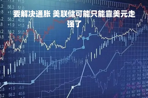 要解决通胀 美联储可能只能靠美元走强了