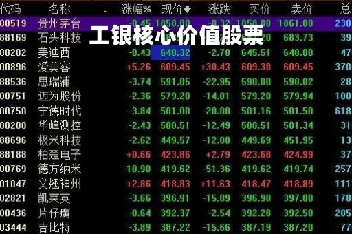 工银核心价值股票