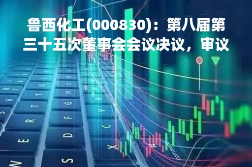 鲁西化工(000830)：第八届第三十五次董事会会议决议，审议《关于同意（鲁西化工集团股份有限公司拟吸收合并鲁西集团有限公司所涉及的鲁西集团有限公司股东全部权益价值资产评估报告）（东洲评报字[2022]第2147号）》