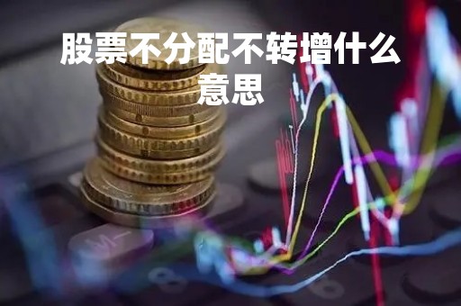股票不分配不转增什么意思