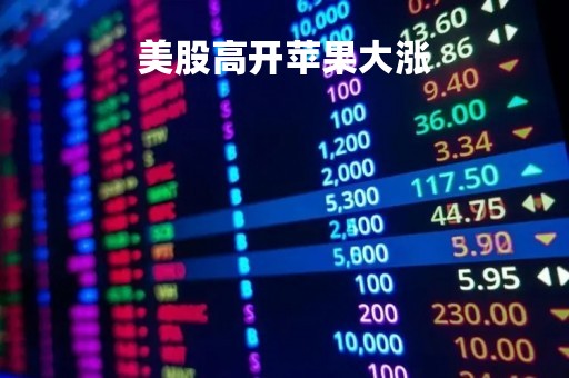 美股高开苹果大涨