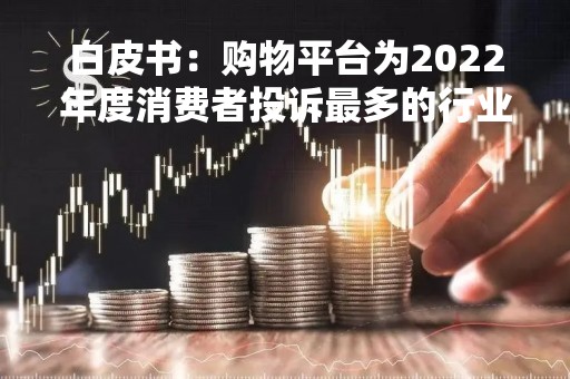 白皮书：购物平台为2022年度消费者投诉最多的行业