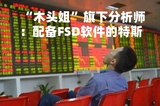 “木头姐”旗下分析师：配备FSD软件的特斯拉比普通汽车安全18倍