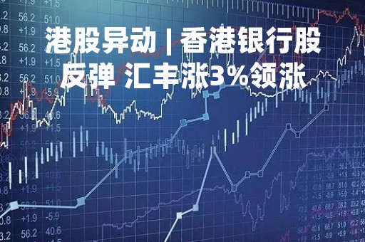 港股异动 | 香港银行股反弹 汇丰涨3%领涨