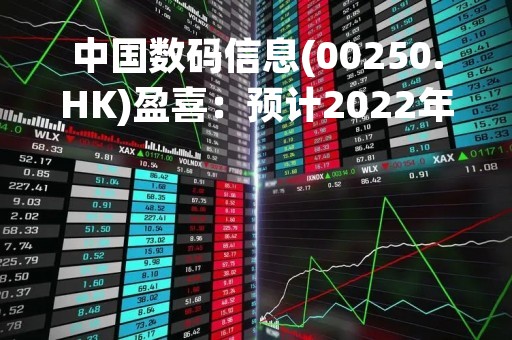 中国数码信息(00250.HK)盈喜：预计2022年溢利不少于500万港元