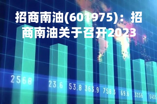 招商南油(601975)：招商南油关于召开2023年第一次临时股东大会，审议关于修订公司《章程》有关条款的议案