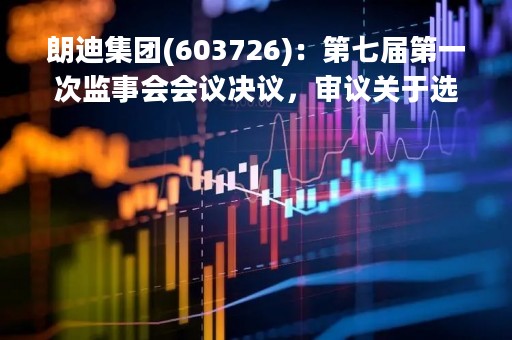 朗迪集团(603726)：第七届第一次监事会会议决议，审议关于选举公司第七届监事会主席的议案