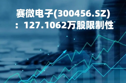 赛微电子(300456.SZ)：127.1062万股限制性股票将归属、上市流通