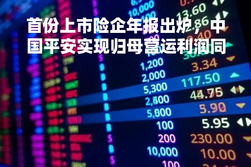 首份上市险企年报出炉，中国平安实现归母营运利润同比增长0.3%