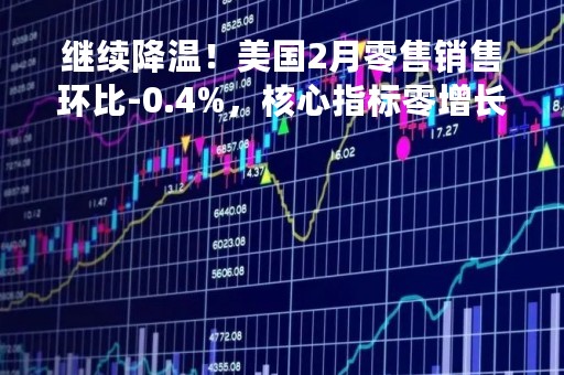 继续降温！美国2月零售销售环比-0.4%，核心指标零增长