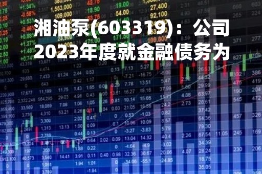 湘油泵(603319)：公司2023年度就金融债务为子公司提供对外担保