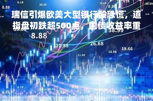 瑞信引爆欧美大型银行股恐慌，道指盘初跌超500点，国债收益率重挫
