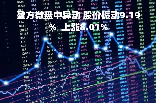 盈方微盘中异动 股价振动9.19%  上涨8.01%