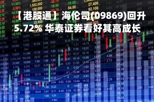 【港股通】海伦司(09869)回升5.72% 华泰证券看好其高成长性