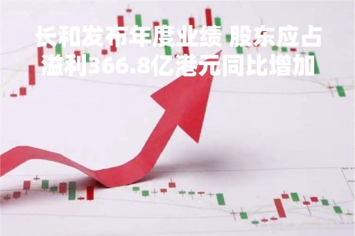 长和发布年度业绩 股东应占溢利366.8亿港元同比增加10%