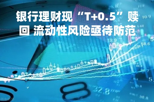 银行理财现“T+0.5”赎回 流动性风险亟待防范
