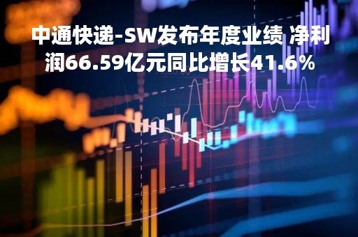 中通快递-SW发布年度业绩 净利润66.59亿元同比增长41.6%
