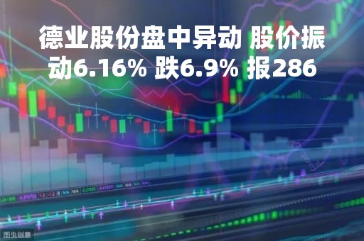德业股份盘中异动 股价振动6.16% 跌6.9% 报286.07元