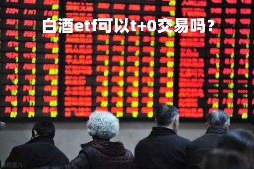 白酒etf可以t+0交易吗？