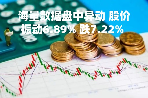 海量数据盘中异动 股价振动6.89% 跌7.22% 报22.2元