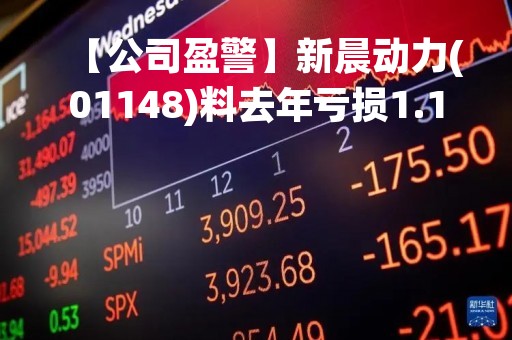 【公司盈警】新晨动力(01148)料去年亏损1.11亿元人民币