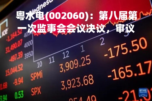 粤水电(002060)：第八届第一次监事会会议决议，审议关于选举公司第八届监事会主席的议案