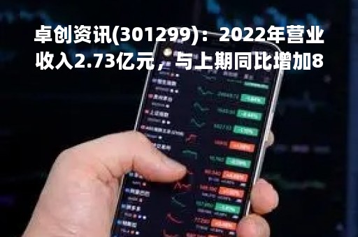 卓创资讯(301299)：2022年营业收入2.73亿元，与上期同比增加8.96%