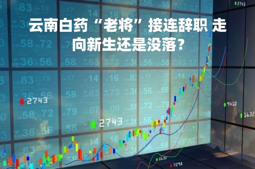云南白药“老将”接连辞职 走向新生还是没落？