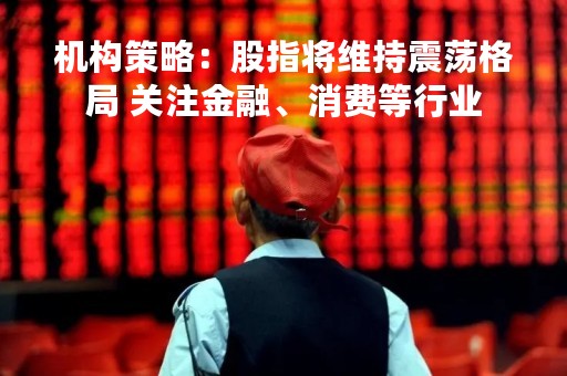 机构策略：股指将维持震荡格局 关注金融、消费等行业