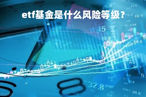 etf基金是什么风险等级？