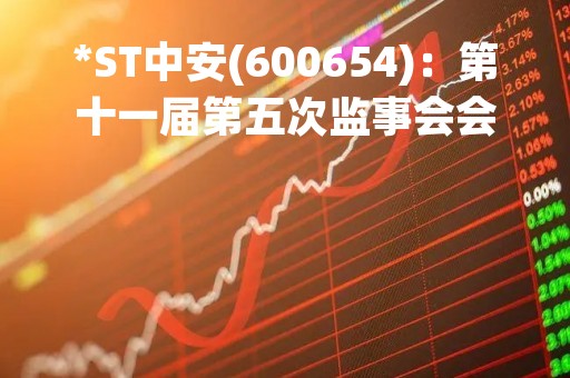 *ST中安(600654)：第十一届第五次监事会会议决议，审议关于（公司2023年股票期权与限制性股票激励计划（草案））及其摘要的议案等议案