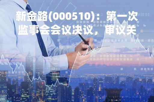 新金路(000510)：第一次监事会会议决议，审议关于公司发行股份及支付现金购买资产并募集配套资金方案的议案等议案