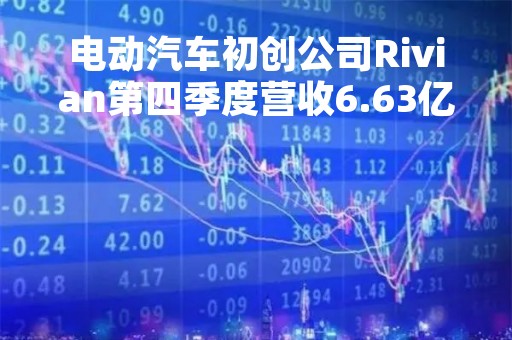电动汽车初创公司Rivian第四季度营收6.63亿美元 净亏损同比收窄
